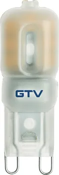 Žárovka GTV LED žárovka G9 3W 230V 240lm 4000K