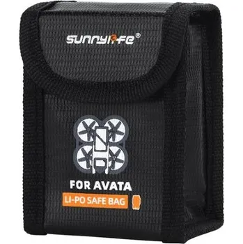 RC vybavení Ohnivzdorný obal na jednu baterii dronu DJI Avata 1DJ0434