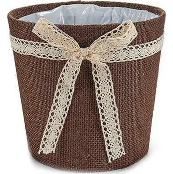 Žárovka Ibergarden Květináč So stužkami Látka (20 x 17 x 20 cm)