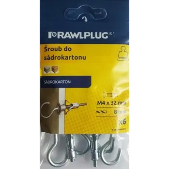 Hmoždinka BL-šroub SM Molly 4x32 s hákem