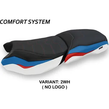 Moto sedlo TPZ Italia Potah sedla BMW R 1250 GS Adventure (19-24) Racconigi comfort model potah sedla: bez loga 2WH (white)