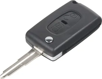 Autoklíč 48PG121 náhradní 2tlačítkový obal klíče pro Peugeot/Citroën