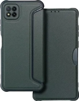 Pouzdro na mobilní telefon Razor Book pro Samsung Galaxy A22 5G tmavě zelené