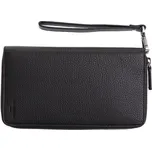 Kožené pouzdro na zip Hexagona 137641 černá