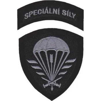 Nášivka NAVYS Nášivka Speciální síly černá B-18