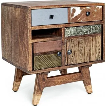 Noční stolek BIZZOTTO noční stolek DHAVAL 55x50 cm 0746785