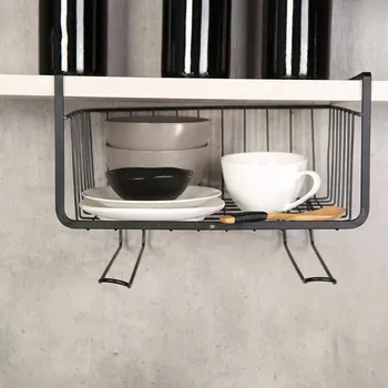 Úložný box Závěsný kovový košík