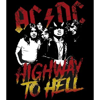 Nášivka nášivka na záda, zádovka AC/DC - Highway To Hell II
