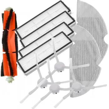 Sada příslušenství pro robotický vysavač HEPA filtry a kartáče pro vysavač XIAOMI Mi Robot Vacuum Mop 1C STYTJ01ZHM s mopy 11ks