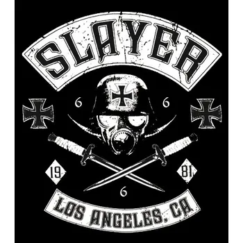 Nášivka nášivka na záda, zádovka Slayer - Los Angeles CA