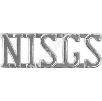 ARMÁDNÍ ORIGINÁL UK VELKÁ BRITÁNIE Odznak Irsko Northern Ireland Security Guards Service (NISGS)
