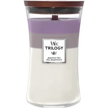 Svíčka WoodWick Trilogy Amethyst Sky