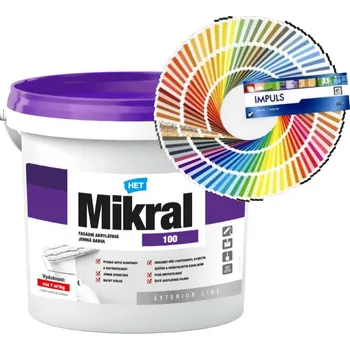 Stavební chemie Het Mikral 100 - tónovaný - 1 kg Velikost balení: 1 kg, Odstín: FE - 944