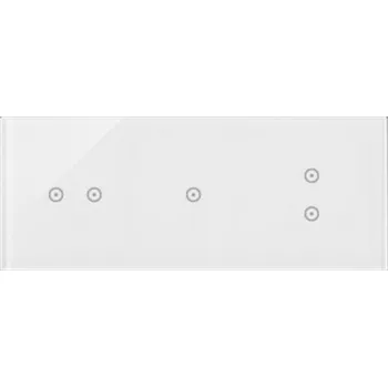 Elektrická zásuvka SIMON DSTR3213/70 Moduly s dotykovým panelem 3 perlová/bílá