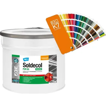 barva a nátěr na dřevo Het Soldecol PUR SG - tónovaný - 2,8 l Velikost balení: 2,5 l + (0,3l tužidlo), Odstín: RAL 1011 + Dárek: Míchátko na barvu ZDARMA