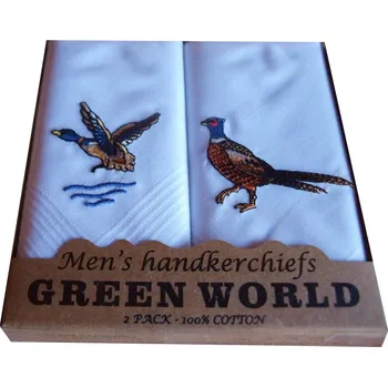 Látkový kapesník Mileta Kapesníky myslivecké bílé 2ks