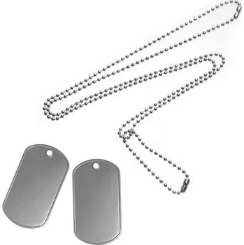 Vojenské psí známky ORIGINÁL USA Identifikační známky ID US Dog Tags originál stříbrné