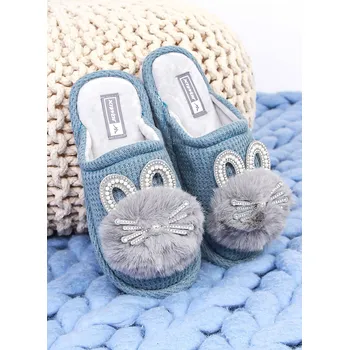 Dívčí bačkory JOMIX Dámské papuče MD3496BL Velikost: 37