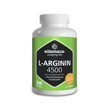 Kávovar Koncentrovaný L-arginin 4500, 360 kapslí