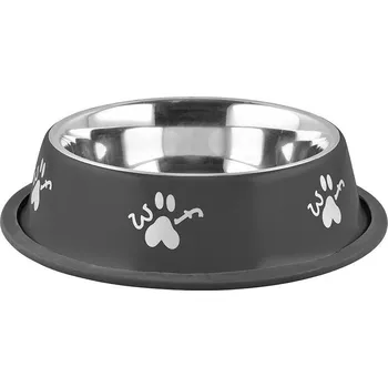 Miska pro psa Miska Woof 23 cm, 900 ml, černá pro psa