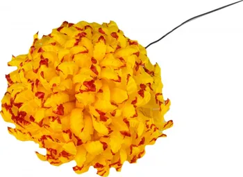Umělá květina Chryzantéma vosková 14 cm 24 ks