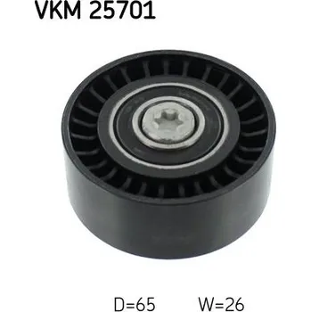 Vratná/vodicí kladka, ozubený řemen SKF VKM 25701