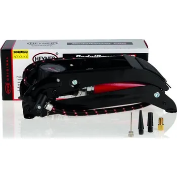 pumpička Pumpa HEYNER nožní jednopístová s manometrem PROFI 215000