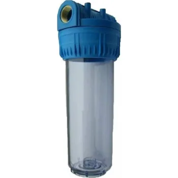 vodní filtr Korpus filtru 10" trojdílný průhledný 1"