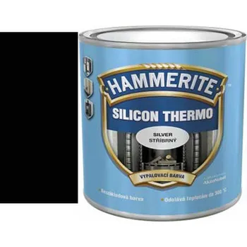 barva na kov AkzoNobel Hammerite Silicon Thermo černý 0,25l