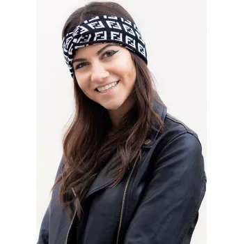 Sportovní čelenka BudesIN Čelenka Fofo black/white