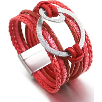 Náramek Amparo Miranda® Náramek Ring MK23, Barva červený