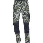 ČERVA Kalhoty NEURUM CAMOUFLAGE do pasu, maskáčové 03520005E5046 46 Olivová