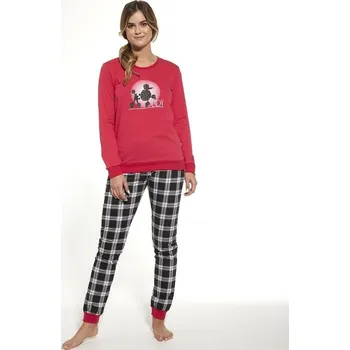 Dámská móda Pyžamo Cornette dlouhé 567 Velikost: L, Vzor: 5670304