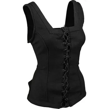 Karnevalový kostým Mytholon Černý živůtek - vlna, velikost XL