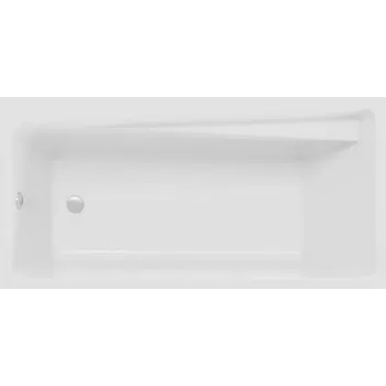 Vana Polimat Akrylátová obdélníková vana Elza 140x70 (150x70, 160x75, 170x75) Barva: Bílá, Rozměry (cm): 150x70