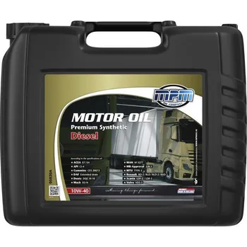 Motorový olej MPM Premium Synthetic Diesel 10W-40 20L