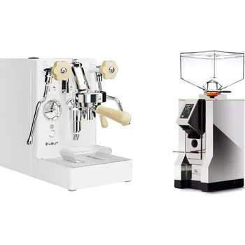 Kávovar Lelit Mara PL62X V2, white + Eureka Mignon Perfetto, CR chrome