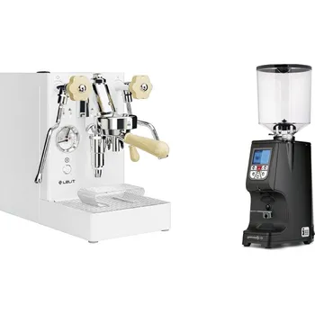 Kávovar Lelit Mara PL62X V2, white + Eureka Atom Specialty 75, black