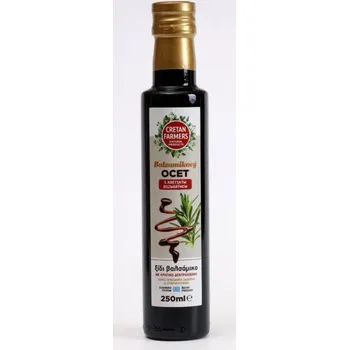 Kuchyňská sůl CRETAN FARMERS Balzamikový ocet Rozmarýn 250 ml