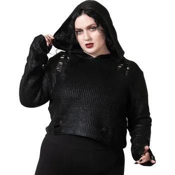 Dámský svetr svetr dámské - High Moon Foil Knit Crop - KILLSTAR - KSRA005166