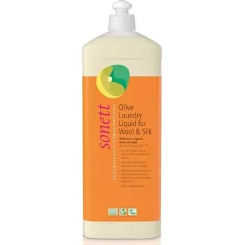 Prací gel Sonett Oliva - BIO Tekutý prací prostředek na vlnu a hedvábí s Levandulí, 1 l