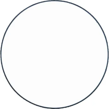 Kovová obruč na výrobu věnců, lapačů snů, macramé atd. ČERNÁ (různé rozměry) Ø 25cm