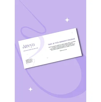 Dárková krabička Atreya Elektronický dárkový poukaz Atreya Hodnota poukazu: 500 Kč