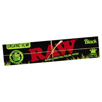 Cigaretové papírky RAW Black Organic KS