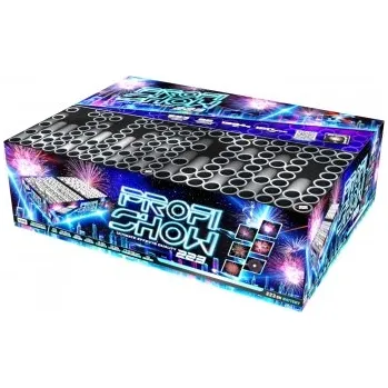 Zábavní pyrotechnika Pyrotechnika Kompakt 223ran / 20, 25mm Fireworks show 223