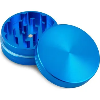 WeedShop Kovová drtička dvoudílná průměr 50 mm - různé barvy Barva: Modrá