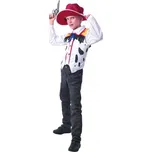 _Ostatní 1_ KARNEVAL Šaty Kovboj vel.M (120-130cm) 5-9 let *KOSTÝM*