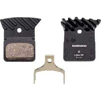 Brzda na kolo Brzdové destičky Shimano L05A, polymerové s chladičem, 1 pár- Flat mount