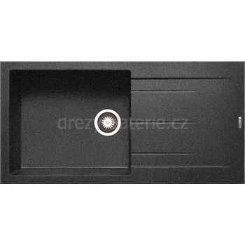 Granitový dřez Granitový dřez Pyramis ALAZIA (100x50) 1B 1D černá