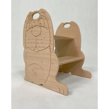 Schůdek Ninico s.r.o. Dřevěné schůdky - pejsek